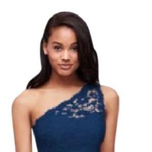 David’s Bridal F17063 Marine size 0